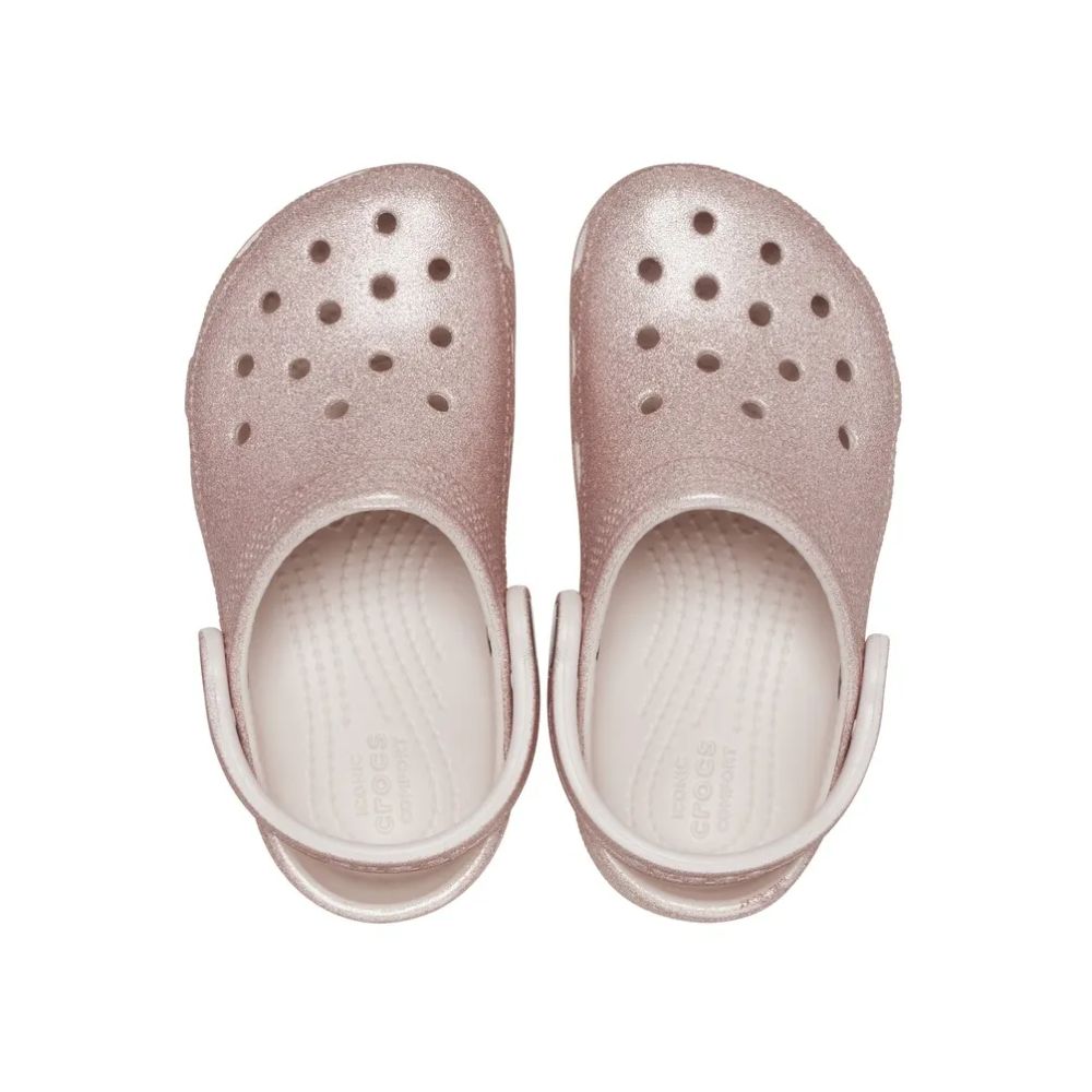 SANDALIA CLASSIC GLITTER CLOG T QUARTZ GLITTER