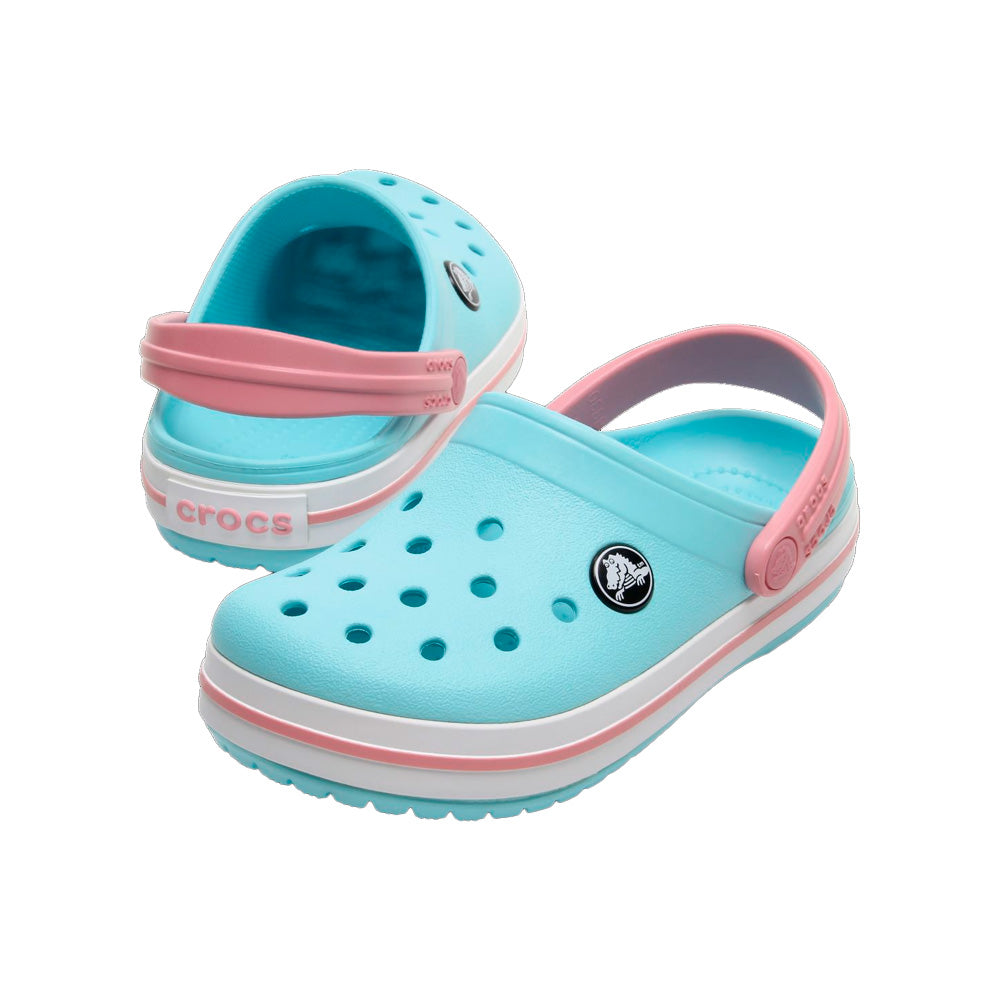 CROCBAND CLOG ICE BLUE/WHITE