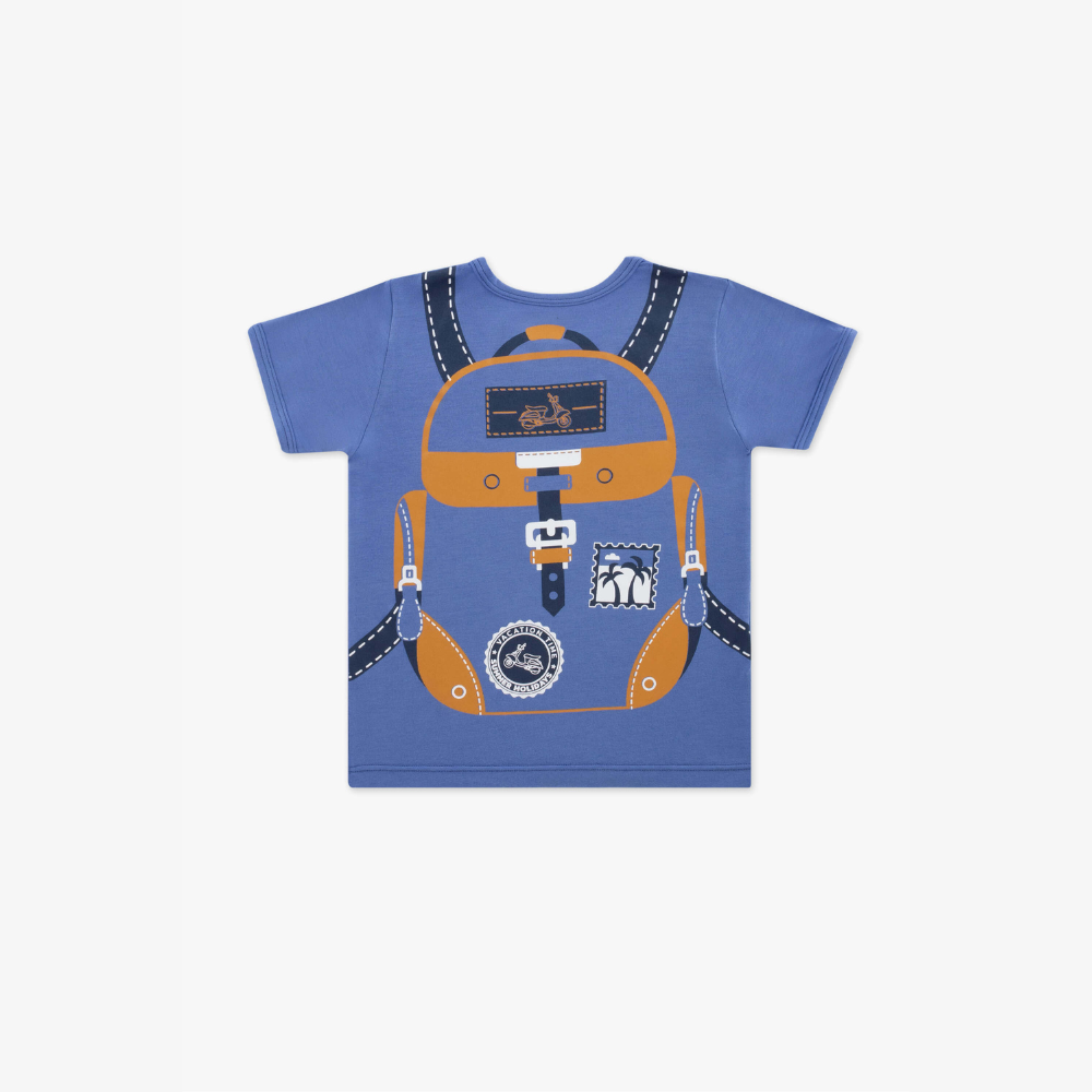 PIJAMA MODAL AZUL BLUE (TAM 1 AO 3)