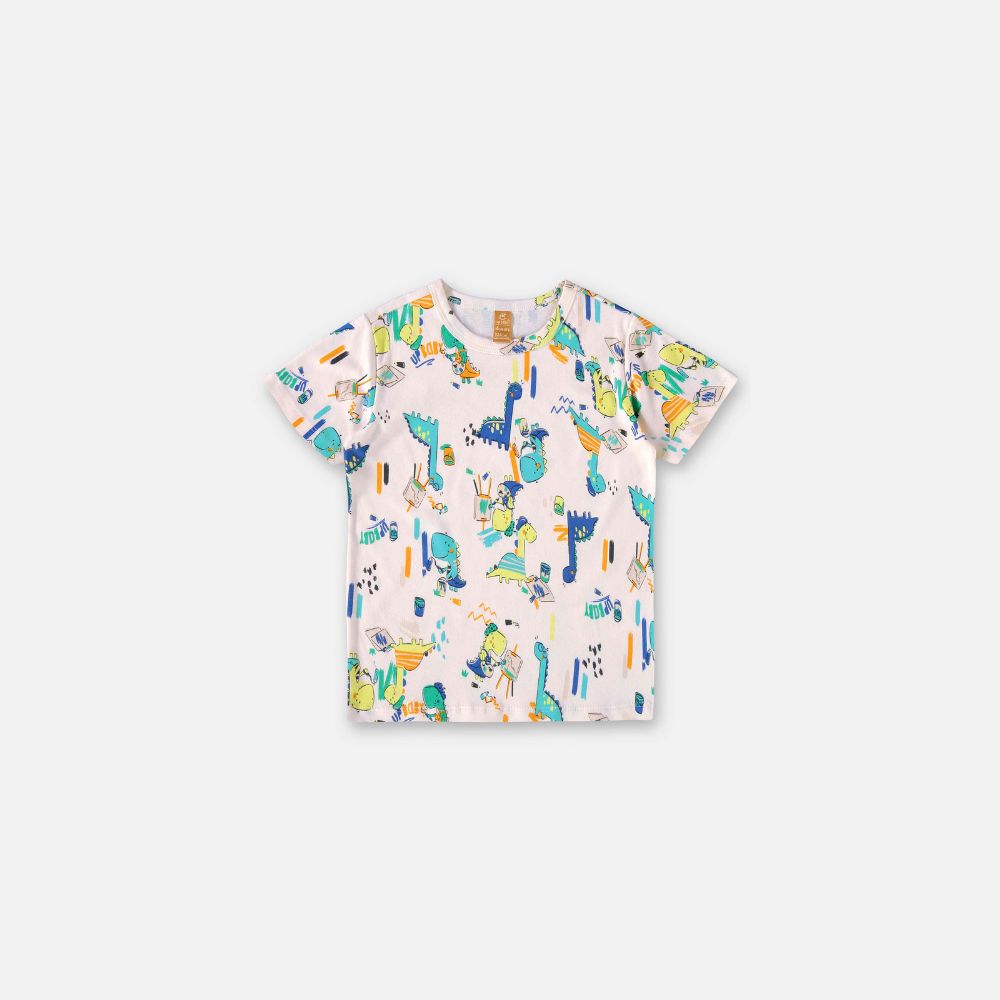 PIJAMA CAMISETA E BERMUDA EM SUEDINE
