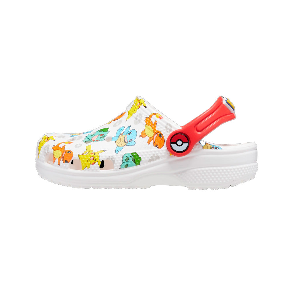 CLASSIC POKEMON CLOG T WHITE/MULTI