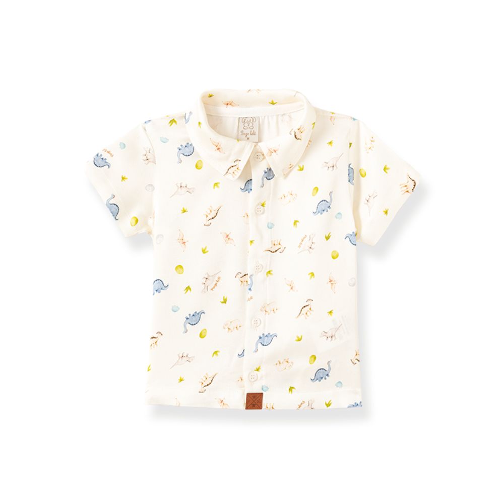 CAMISA MANGA CURTA TROPICAL DINOS