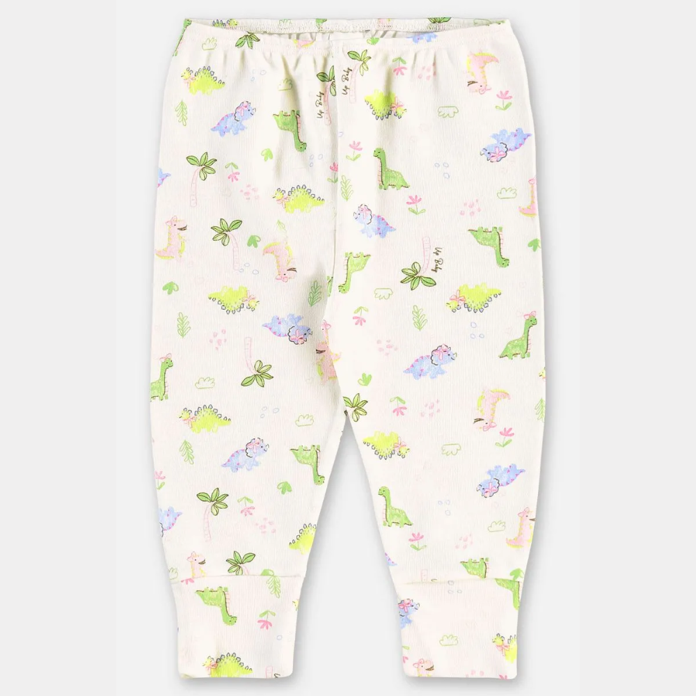 CALCA EM SUEDINE BRANCO COM FLORES UP BABY