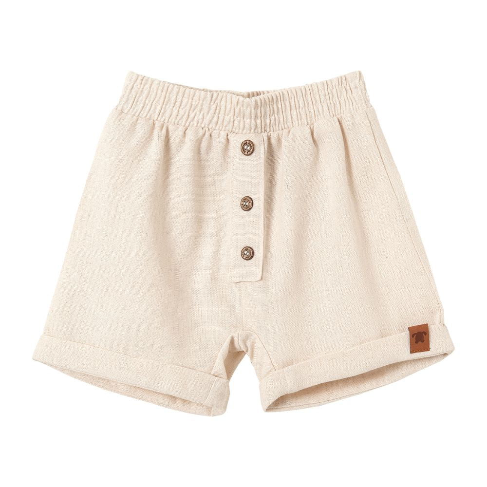 SHORTS LINHO/NATURAL
