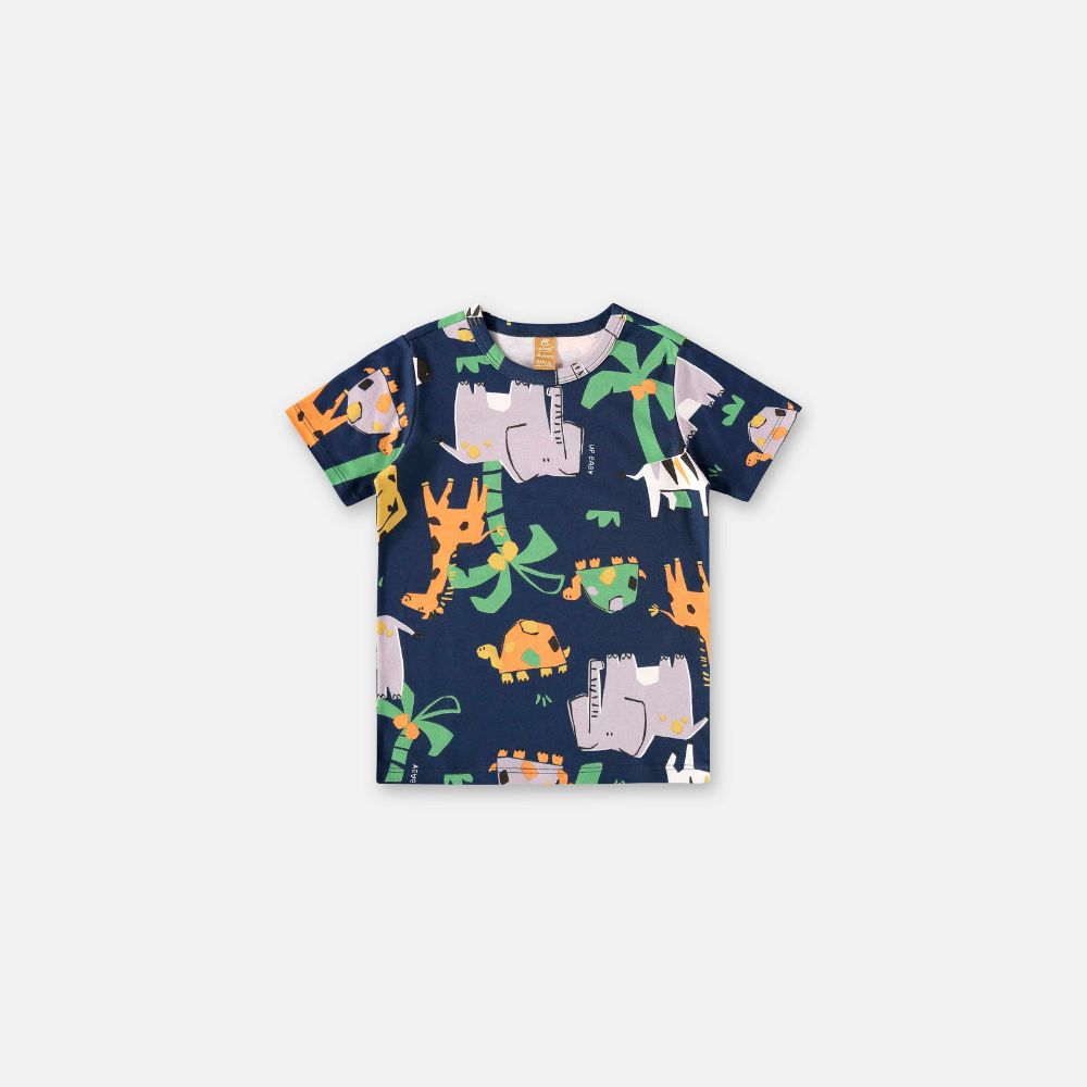 PIJAMA CAMISETA E BERMUDA EM SUEDINE