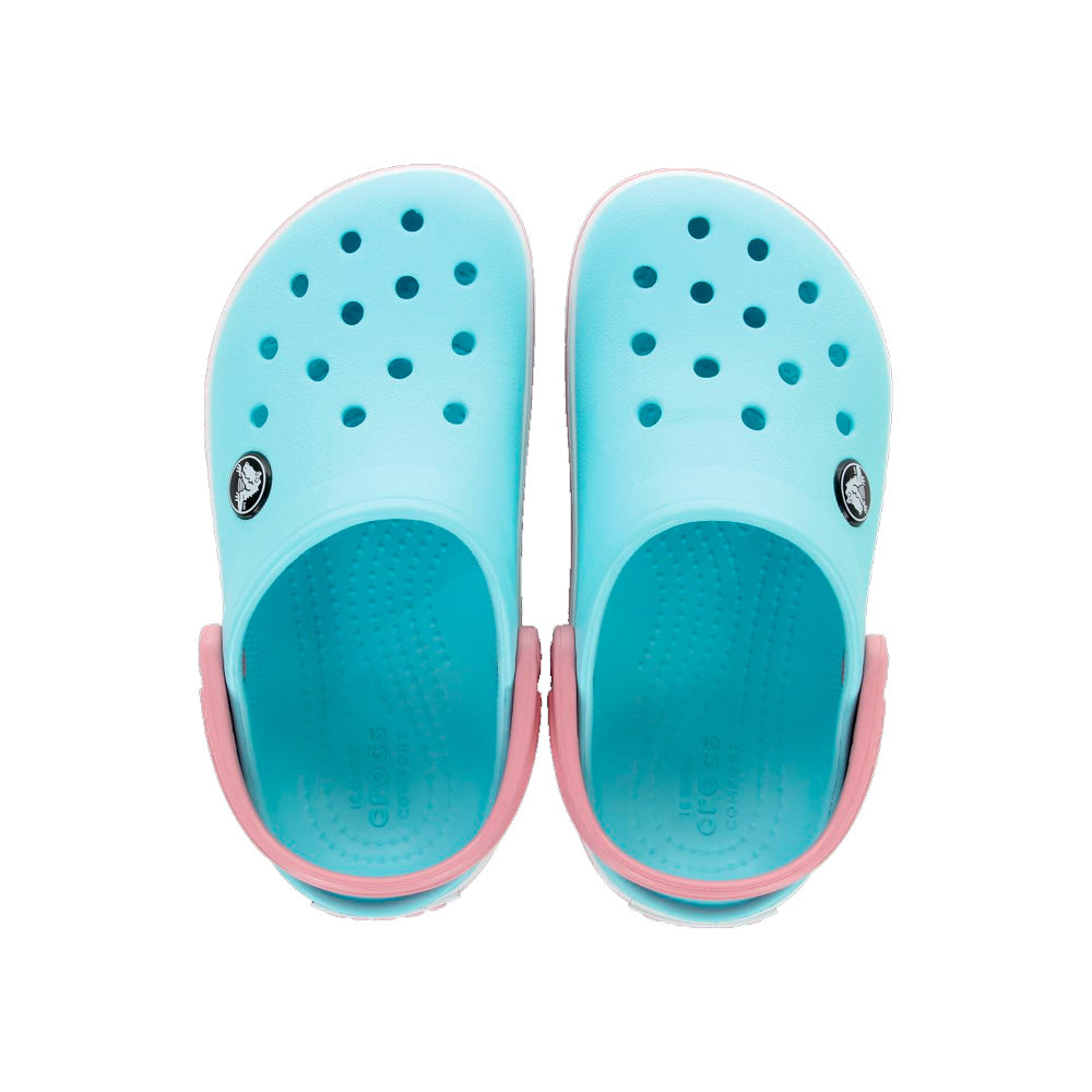 CROCBAND CLOG ICE BLUE/WHITE