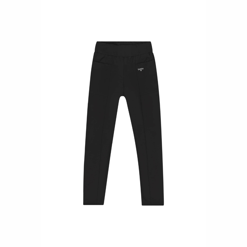 CALCA LEGGING EM MALHA THERMO MARINHO/ROSA