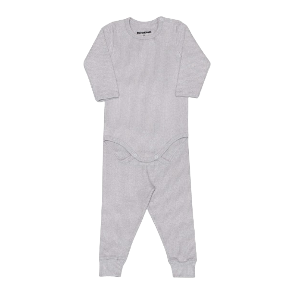 CONJUNTO DE BODY MELANGE CANELADO