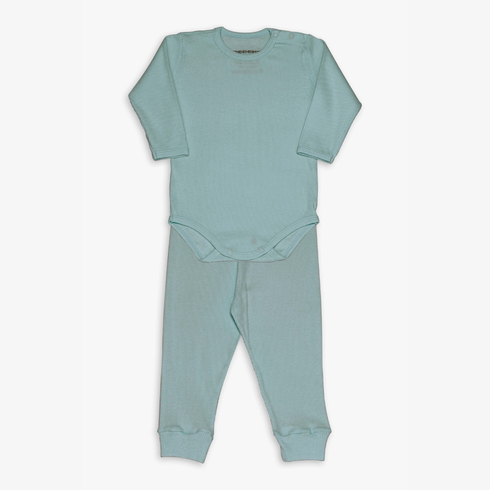 CONJUNTO DE BODY CANELADO