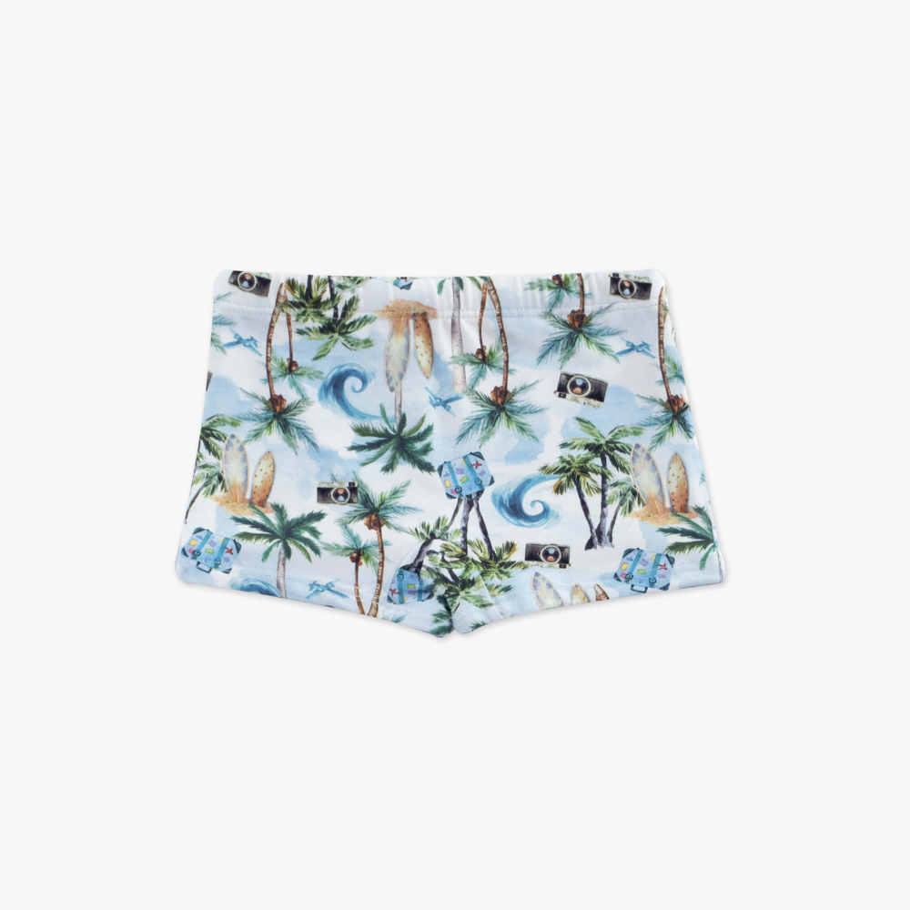 SUNGA BOXER LIGHT TARTARUGA/VIAGEM/SMILE (TAM 4 AO 8)