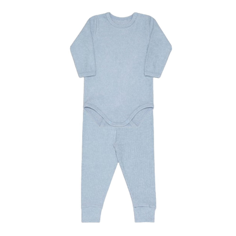 CONJUNTO DE BODY MELANGE CANELADO