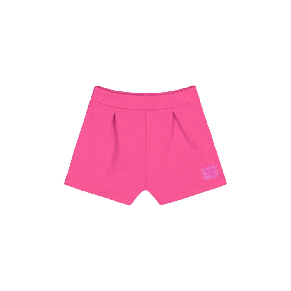 CONJUNTO BLUSA EM COTTON E SHORT EM MOLETOM SEM FELPA