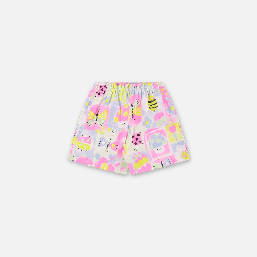 PIJAMA BLUSA COM SHORT EM SUEDINE NATURAL
