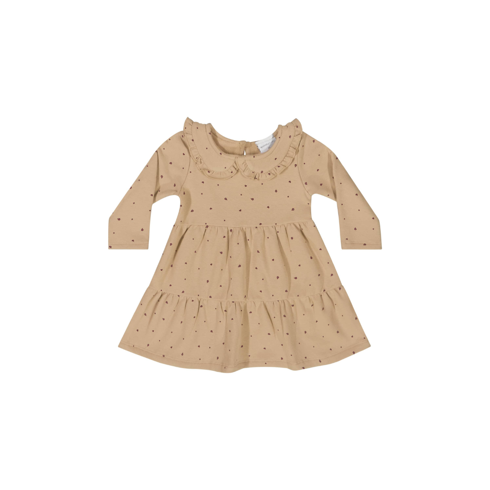 VESTIDO MANGA LONGA EM MOLECOTTON