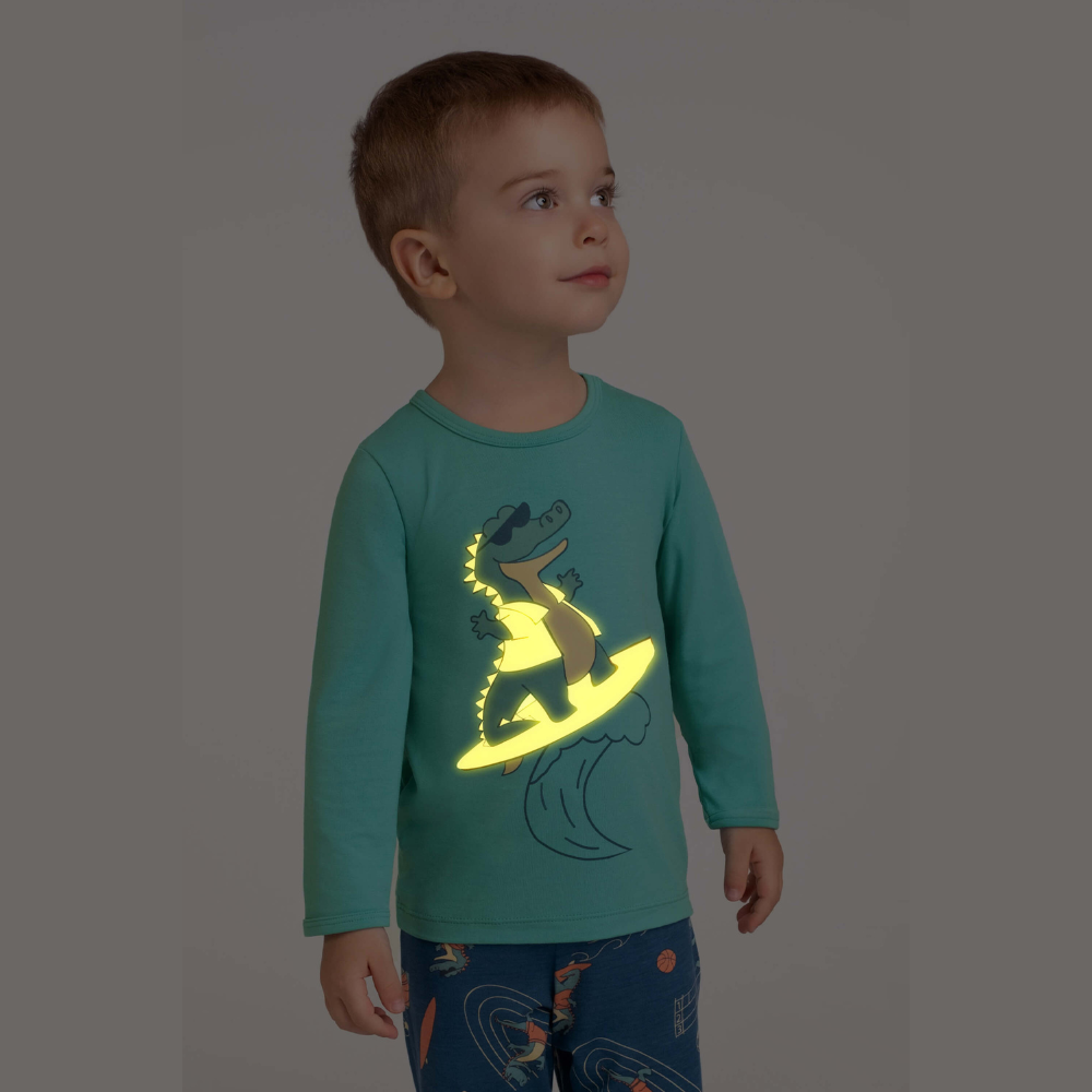 PIJAMA MODAL JACARE ATLETA (1 AO 3)