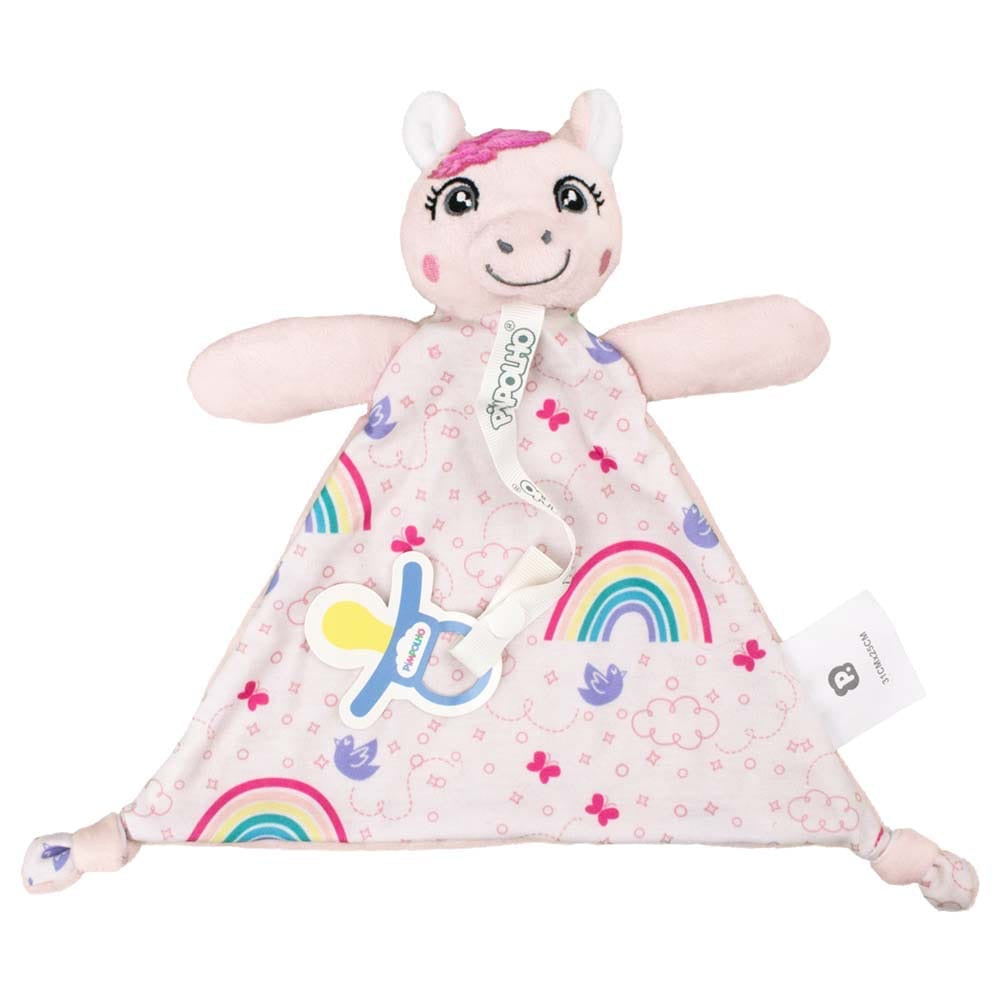 NANINHA COM PRENDEDOR DE CHUPETA PIMPOLHO ROSA/PONEI