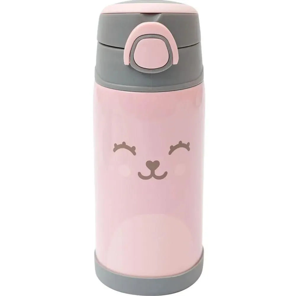 COPO TERMICO PAREDE DUPLA GUMY ROSA