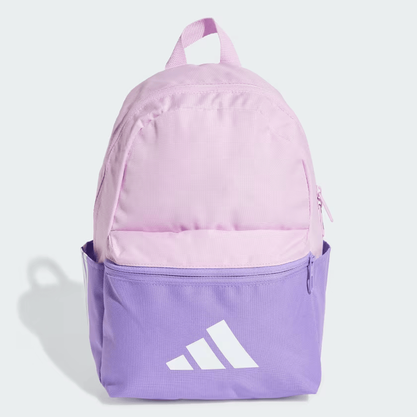MOCHILA ADIDAS CLASSIC KIDS UNICO LILAS COM BRANCO
