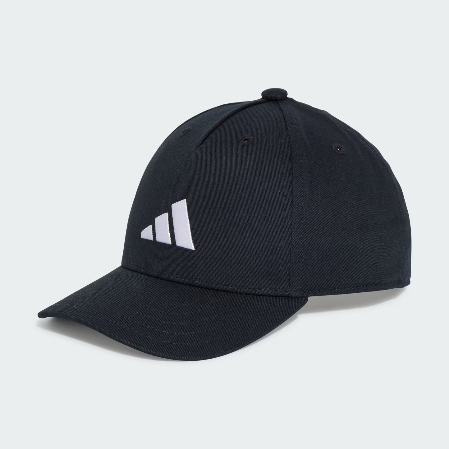BONE ADIDAS LOGO KIDS PRETO COM BRANCO