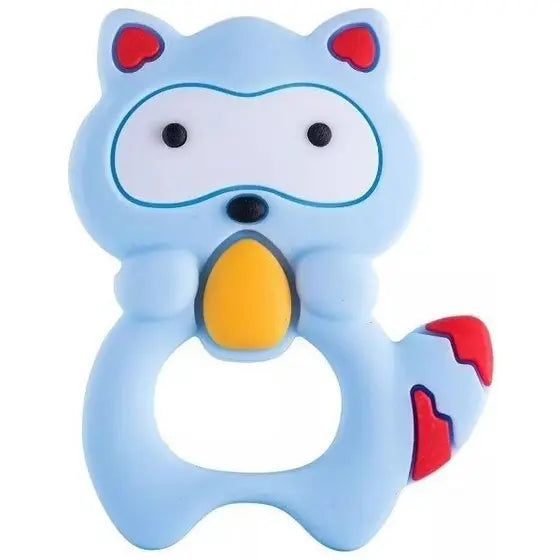 MORDEDOR INFANTIL BICHINHOS MASC PIMPOLHO AZUL/GUAXINIM