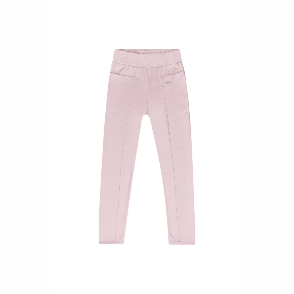 CALCA LEGGING EM MALHA THERMO MARINHO/ROSA