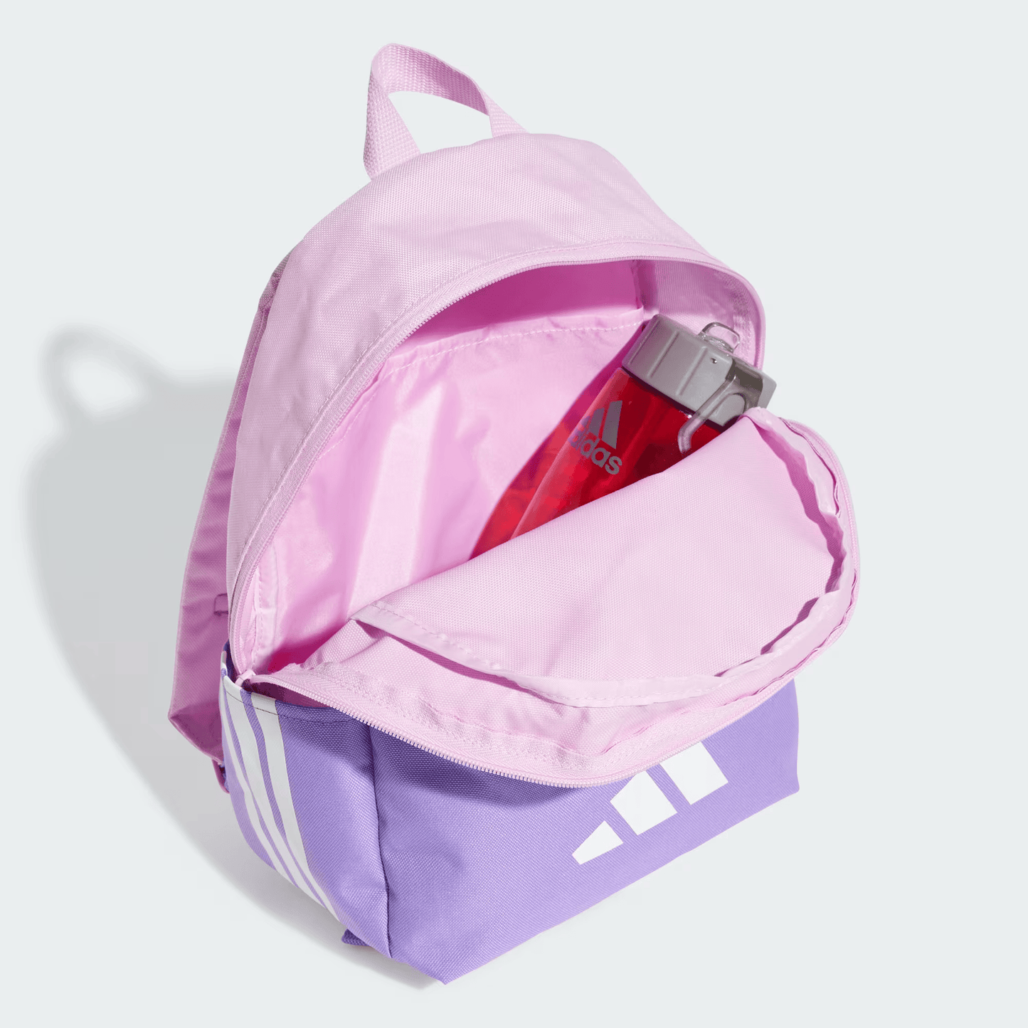 MOCHILA ADIDAS CLASSIC KIDS UNICO LILAS COM BRANCO