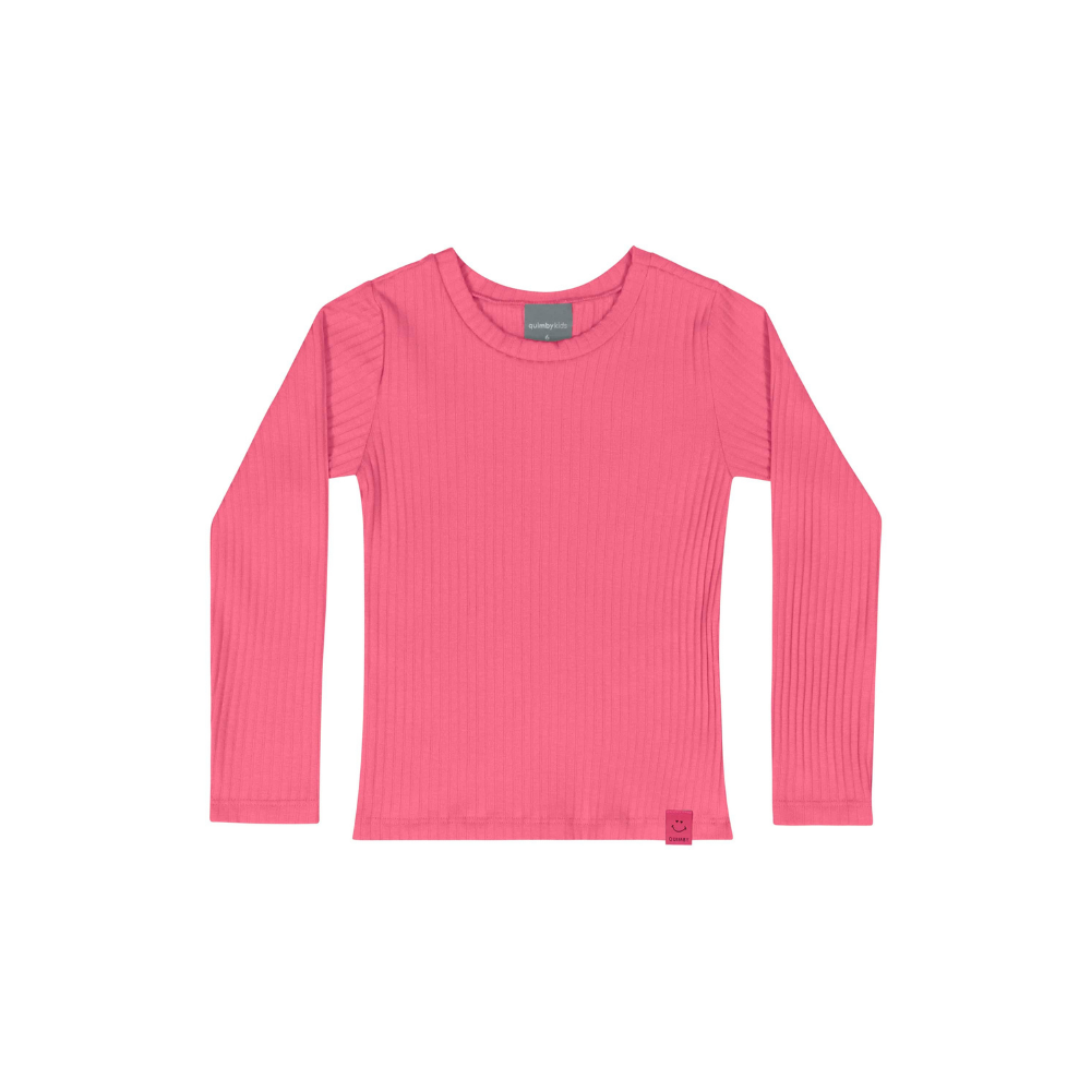 BLUSA MANGA LONGA EM RIBANA