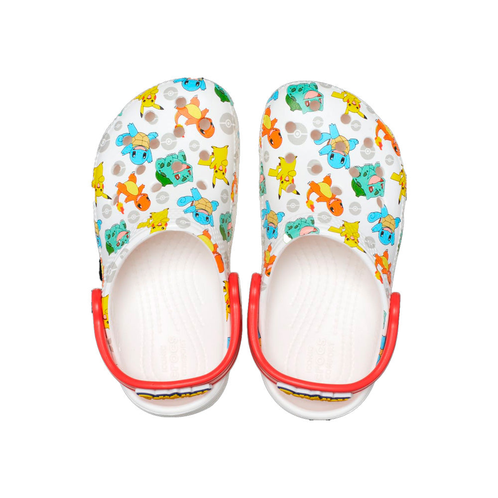 CLASSIC POKEMON CLOG T WHITE/MULTI