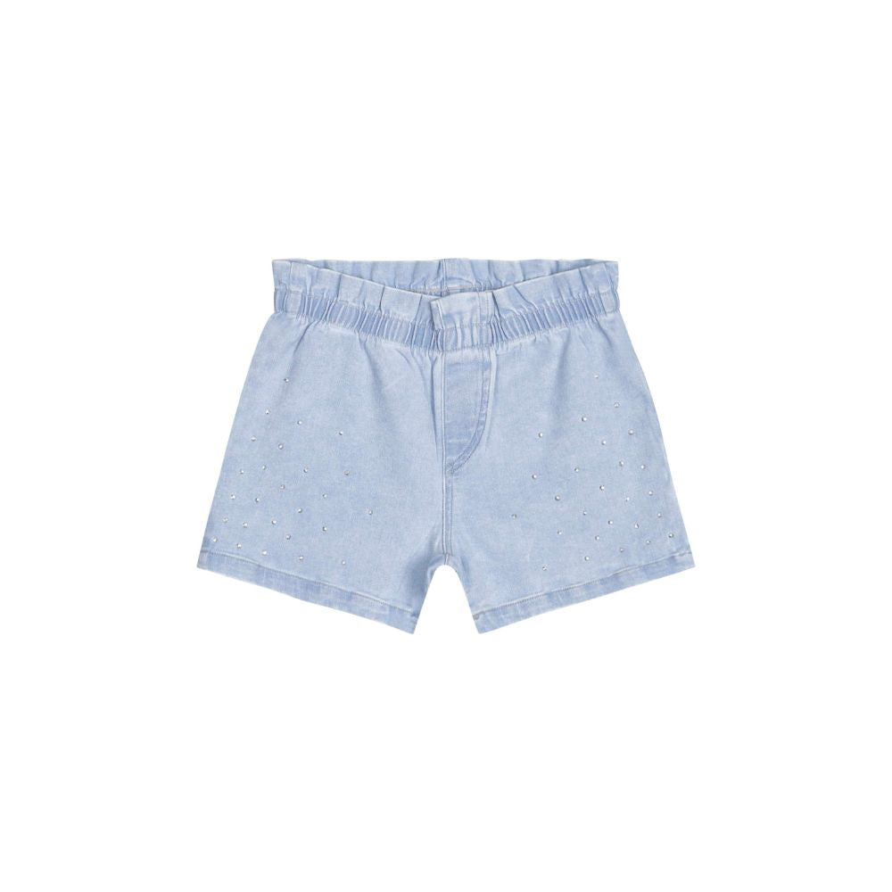SHORT EM JEANS AZUL NOITE PARISIENSE
