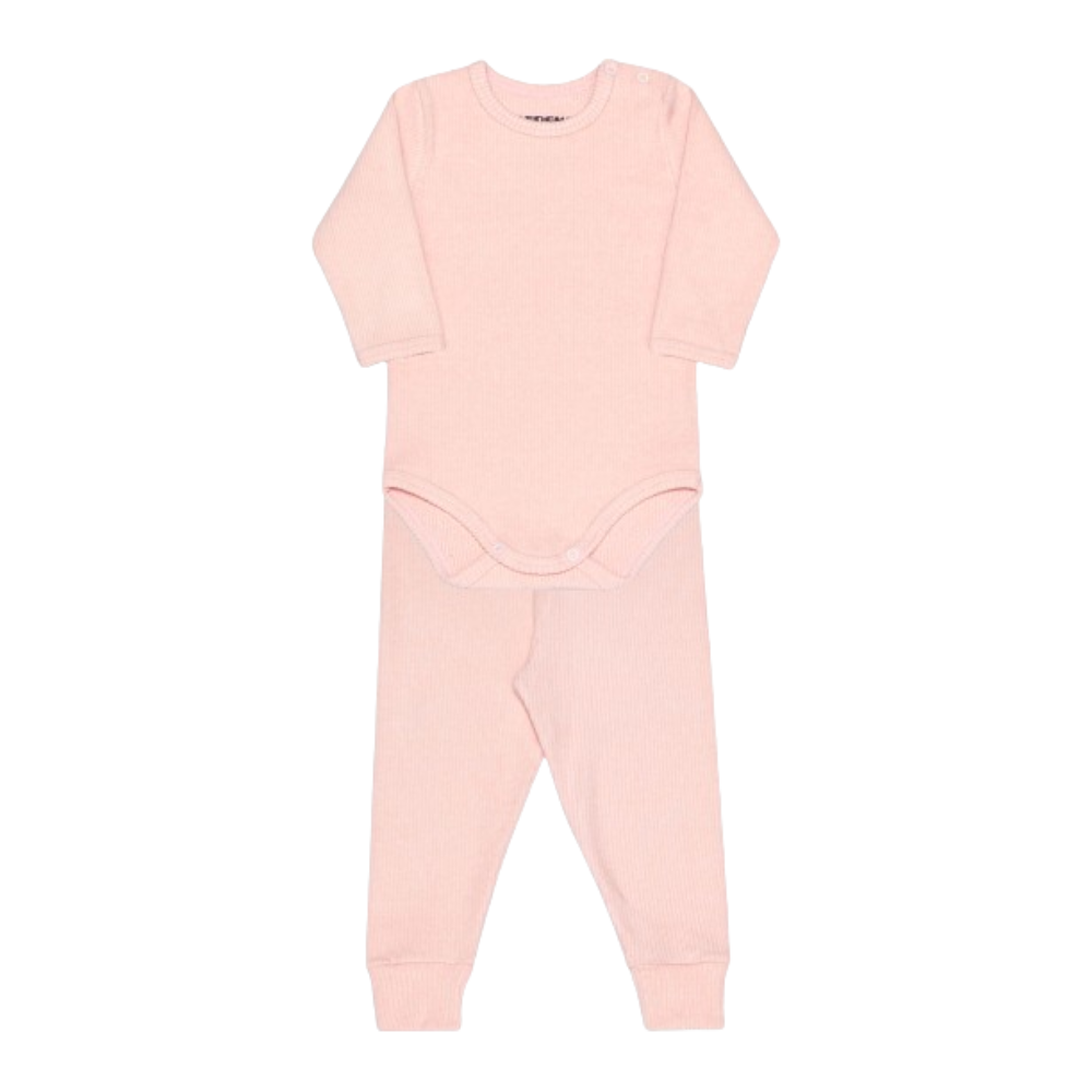 CONJUNTO DE BODY MELANGE CANELADO