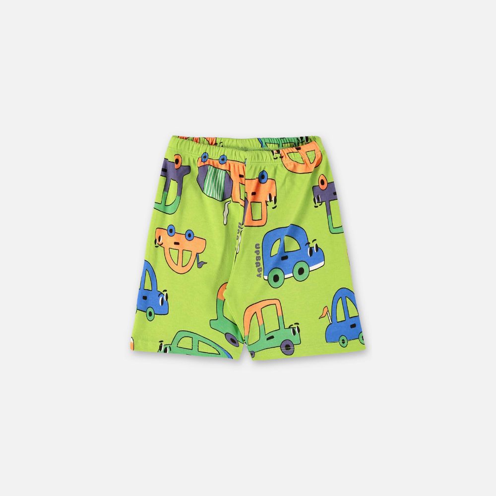 PIJAMA CAMISETA E BERMUDA EM SUEDINE
