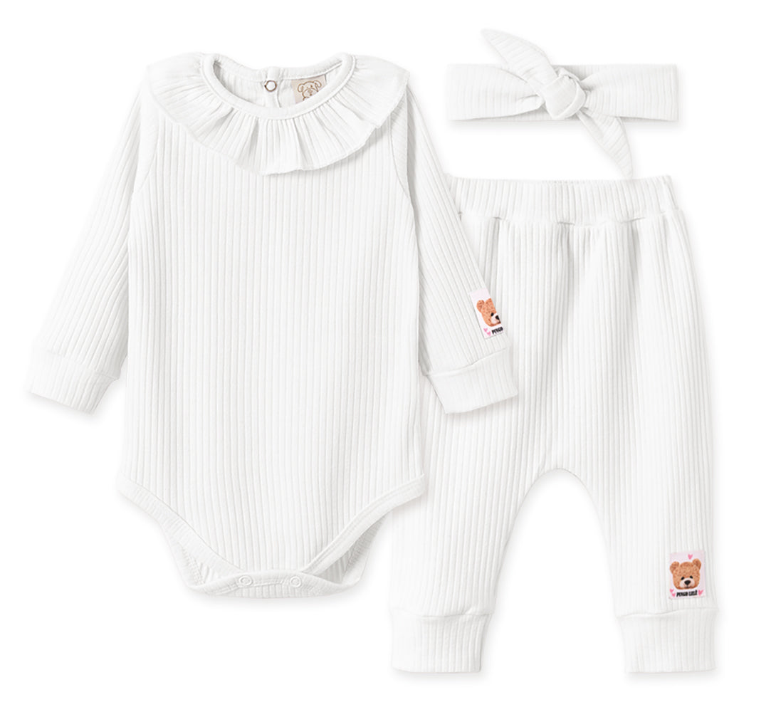 BODY M/L, CALÇA E FAIXA DE CABELO