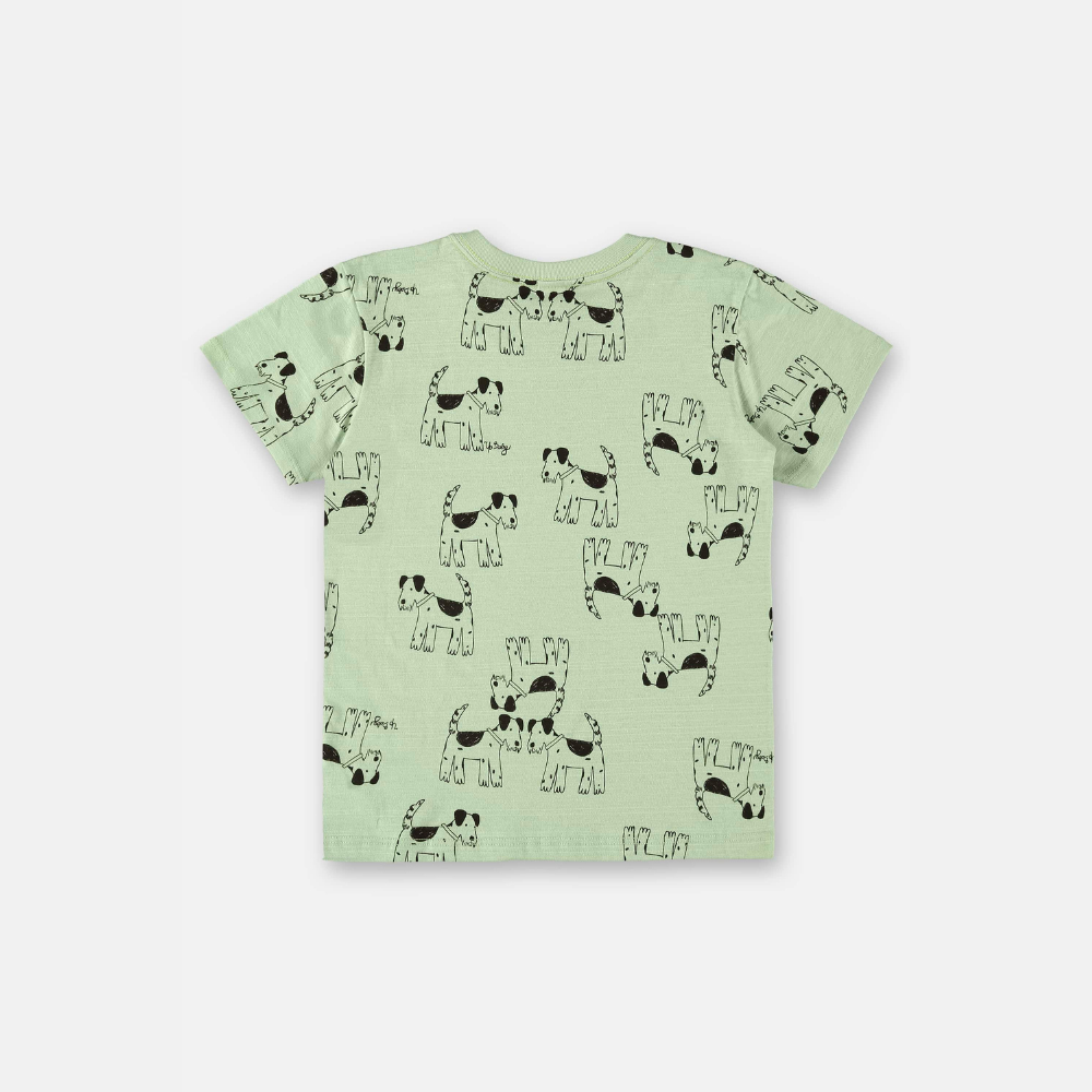 CAMISETA MANGA CURTA EM MALHA FLAME