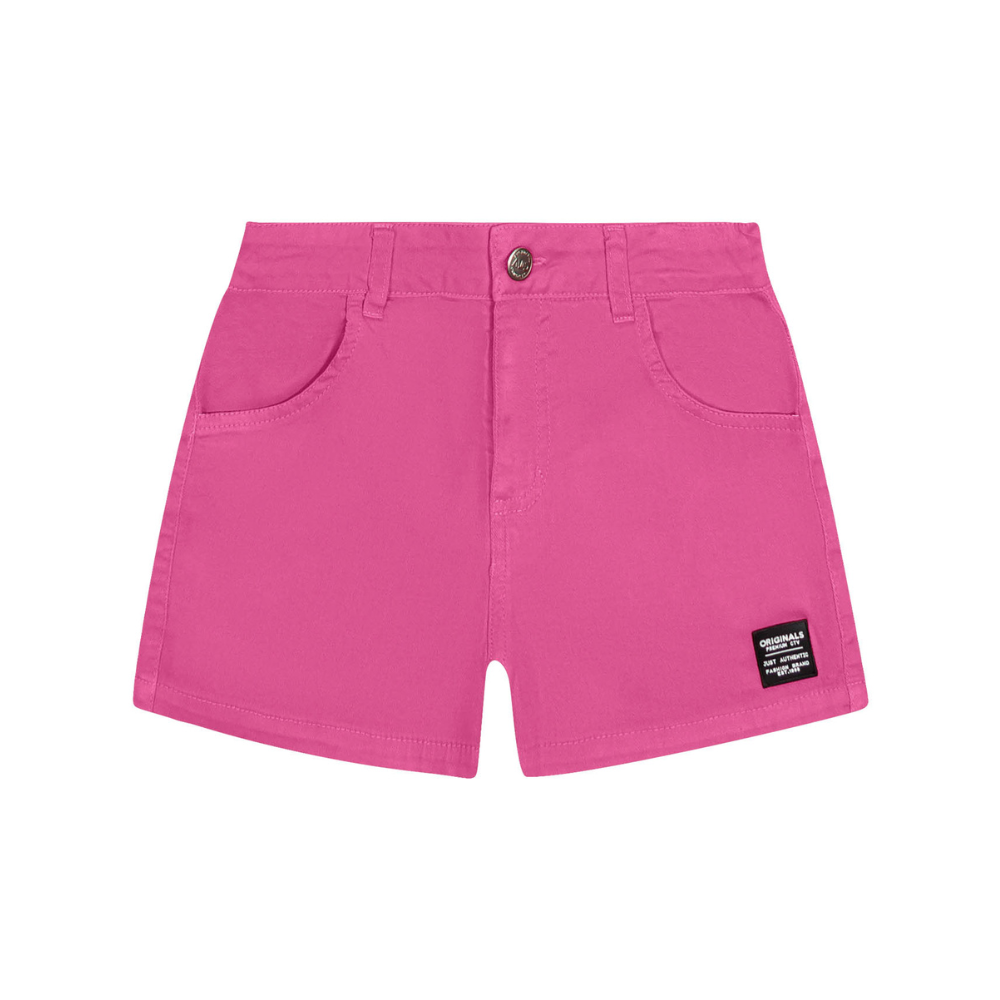 SHORTS CATAVENTO ROSA JELLY/VERDE ENERGY