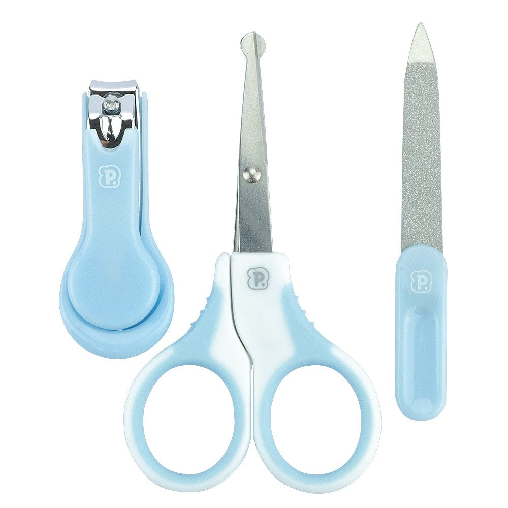 KIT HIGIENE 3 PECAS UNISSEX PIMPOLHO AZUL