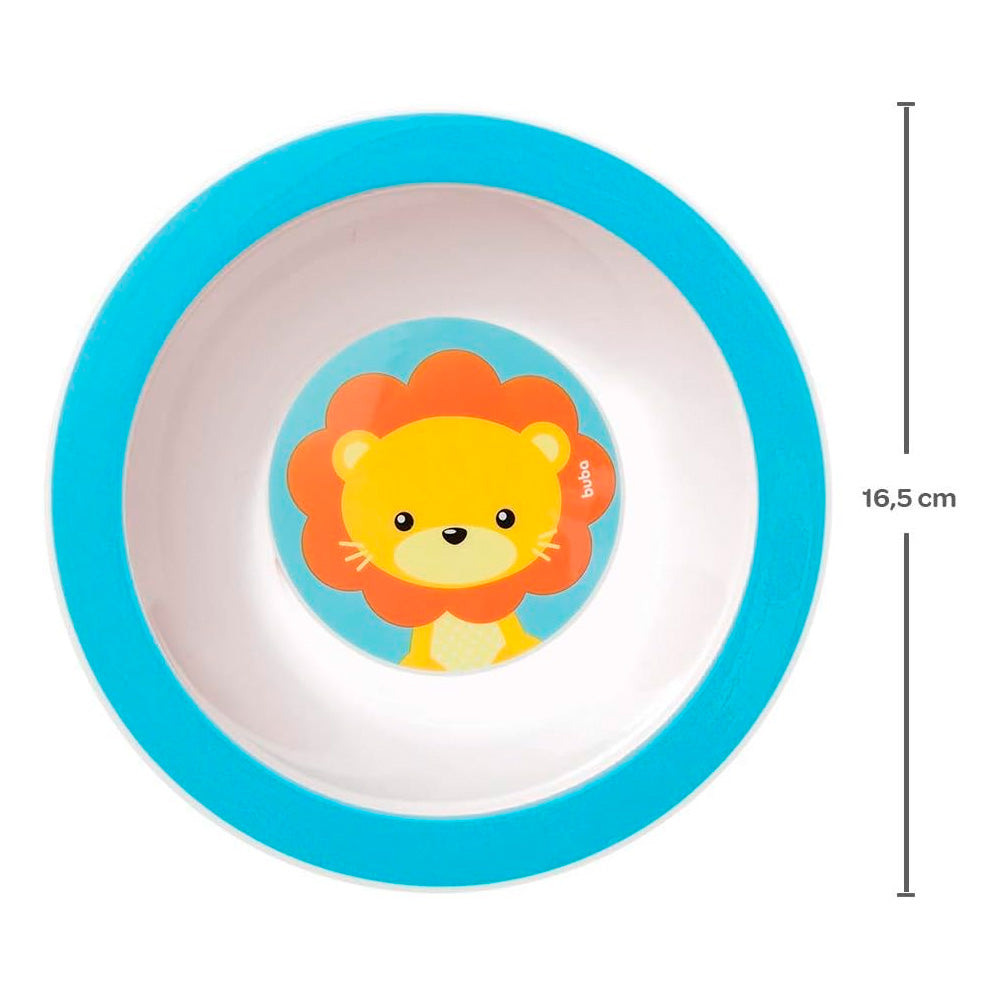 PRATINHO BOWL ANIMAL FUN LEAO
