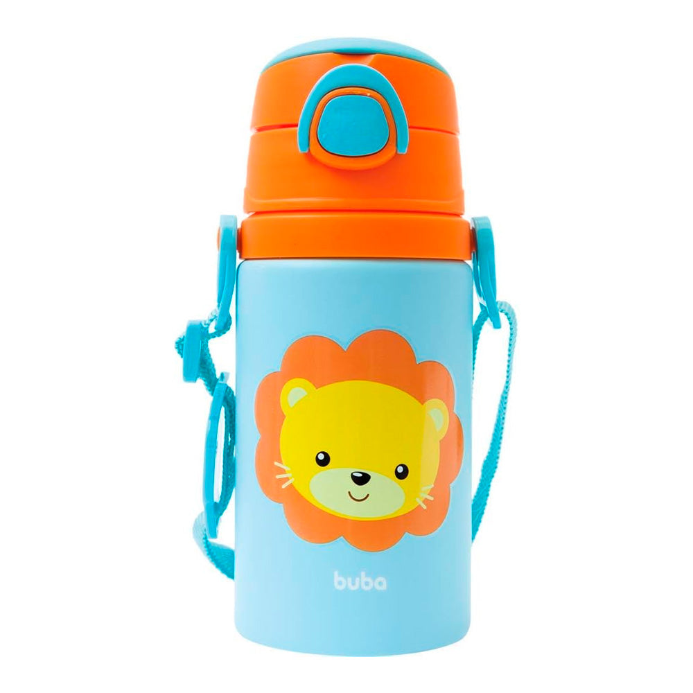 GARRAFINHA DE ALUMINIO ANIMAL FUN LEAO