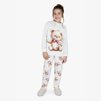 PIJAMA MICROSOFT SUBLIMADO URSA E COELHINHO DEDEKA (4 ao 8)