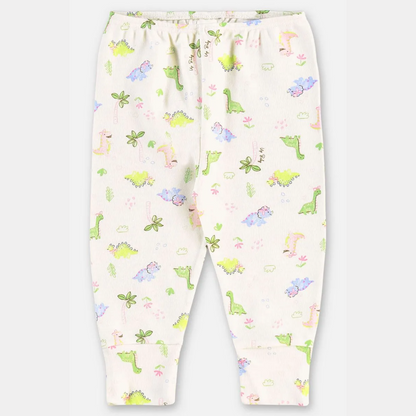 CALCA EM SUEDINE BRANCO COM FLORES UP BABY