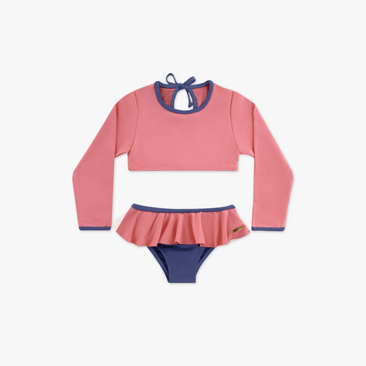 CROPPED COM CALCINHA LIGHT ROSA FLAMINGO