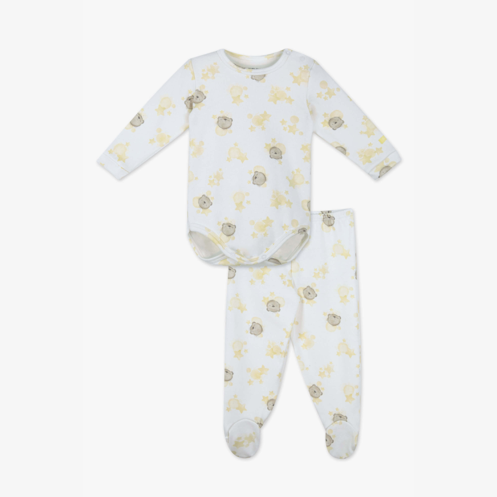 KIT SUEDINE EGÍPCIO (1 CONJUNTO DE BODY E 1 NANINHA) UNI URSO