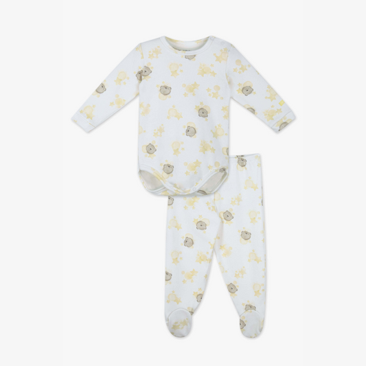 KIT SUEDINE EGÍPCIO (1 CONJUNTO DE BODY E 1 NANINHA) UNI URSO