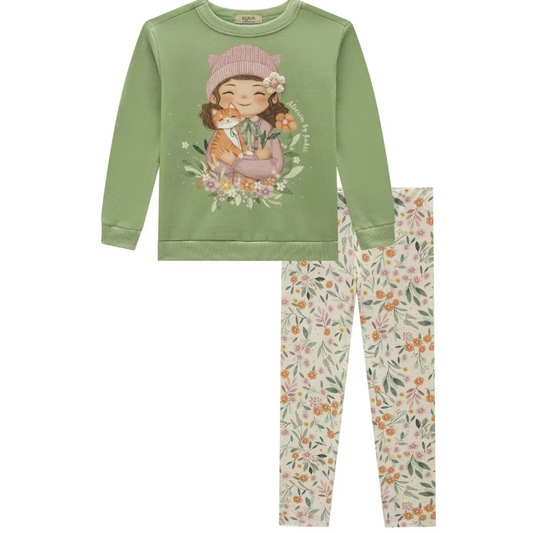 BLUSAO ML E LEGGING