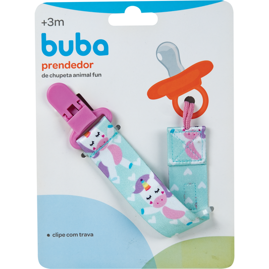 PRENDEDOR DE CHUPETA ANIMAL FUN UNICORNIO