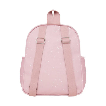 MOCHILA PEQUENA BOLINHAS - ROSA