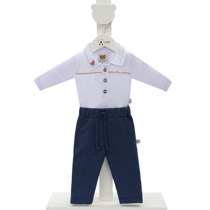 BODY C / CALCA ACONCHEGO VERAO MARINHO