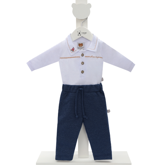 BODY C / CALCA ACONCHEGO VERAO MARINHO