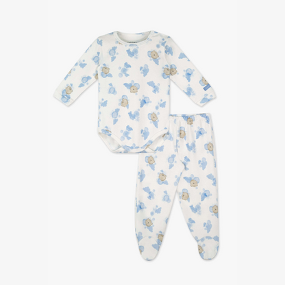 KIT SUEDINE EGÍPCIO (1 CONJUNTO DE BODY E 1 NANINHA) MASC URSO