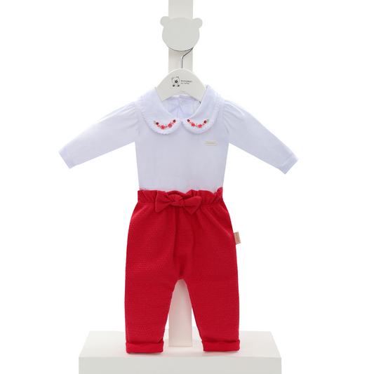 BODY C / CALCA ACONCHEGO FOFURA VERMELHO