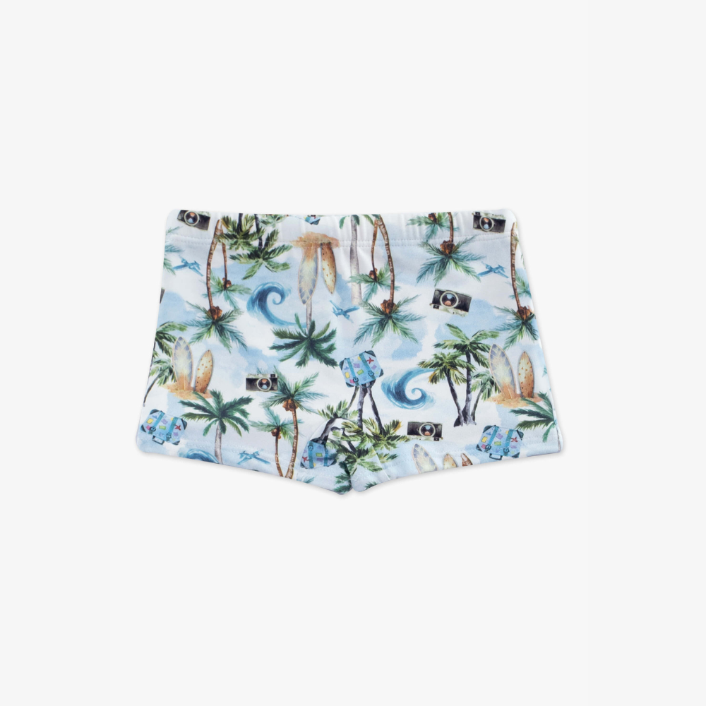 SUNGA BOXER LIGHT TARTARUGA/VIAGEM/SMILE